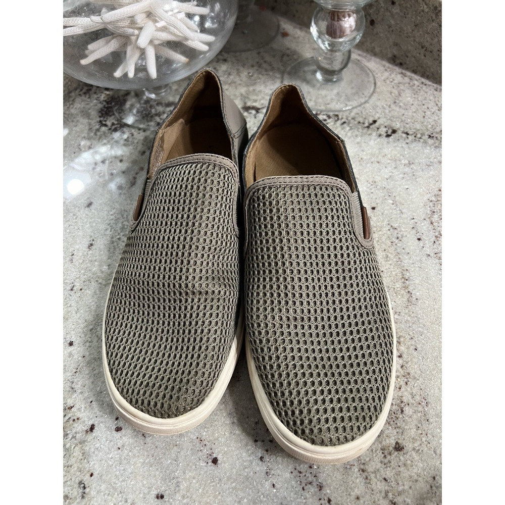 OluKai Pehuea Mesh Slip On Loafers 20271-1010 Clay Tan Womens 8